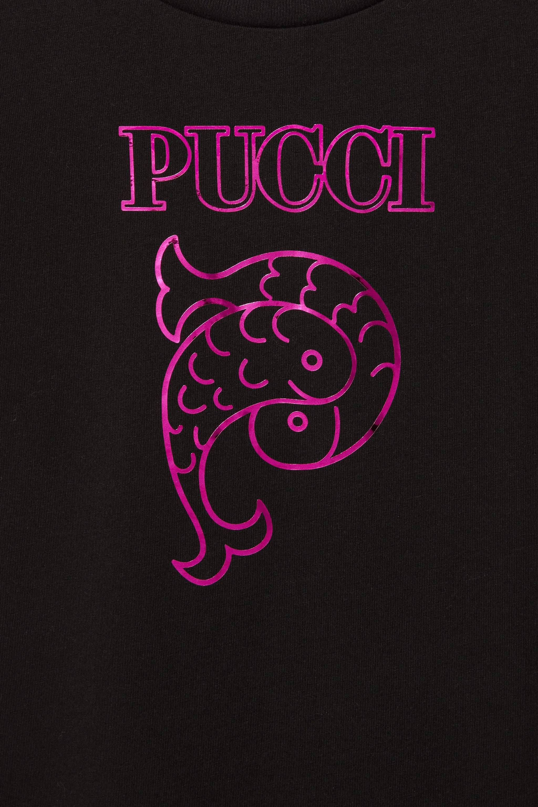 Logo-Print Cotton Dress
