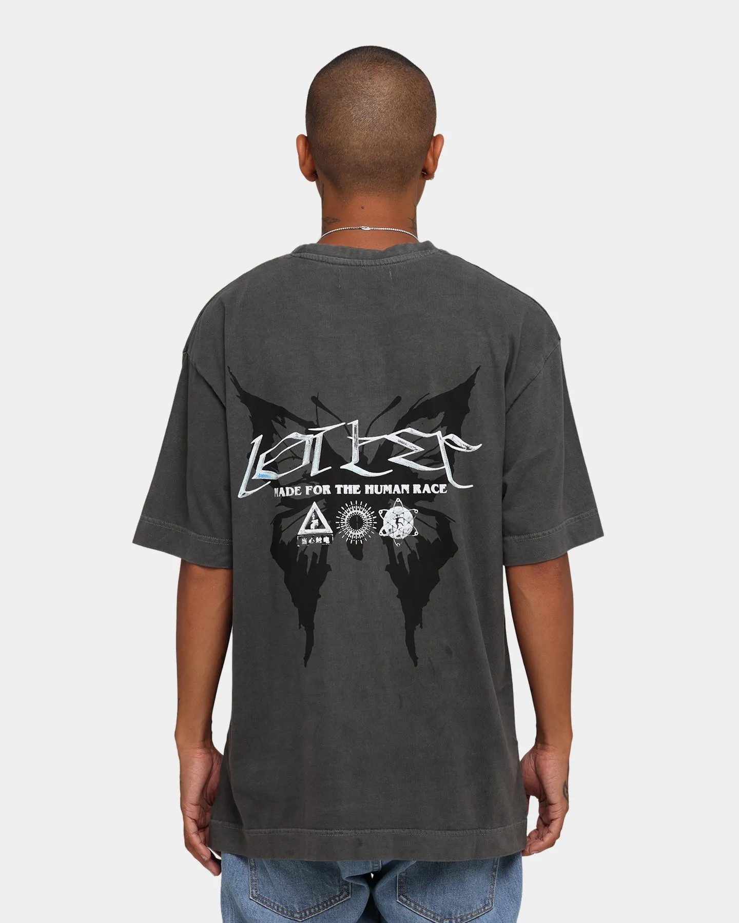 Loiter Metallic Legion T-Shirt Charcoal
