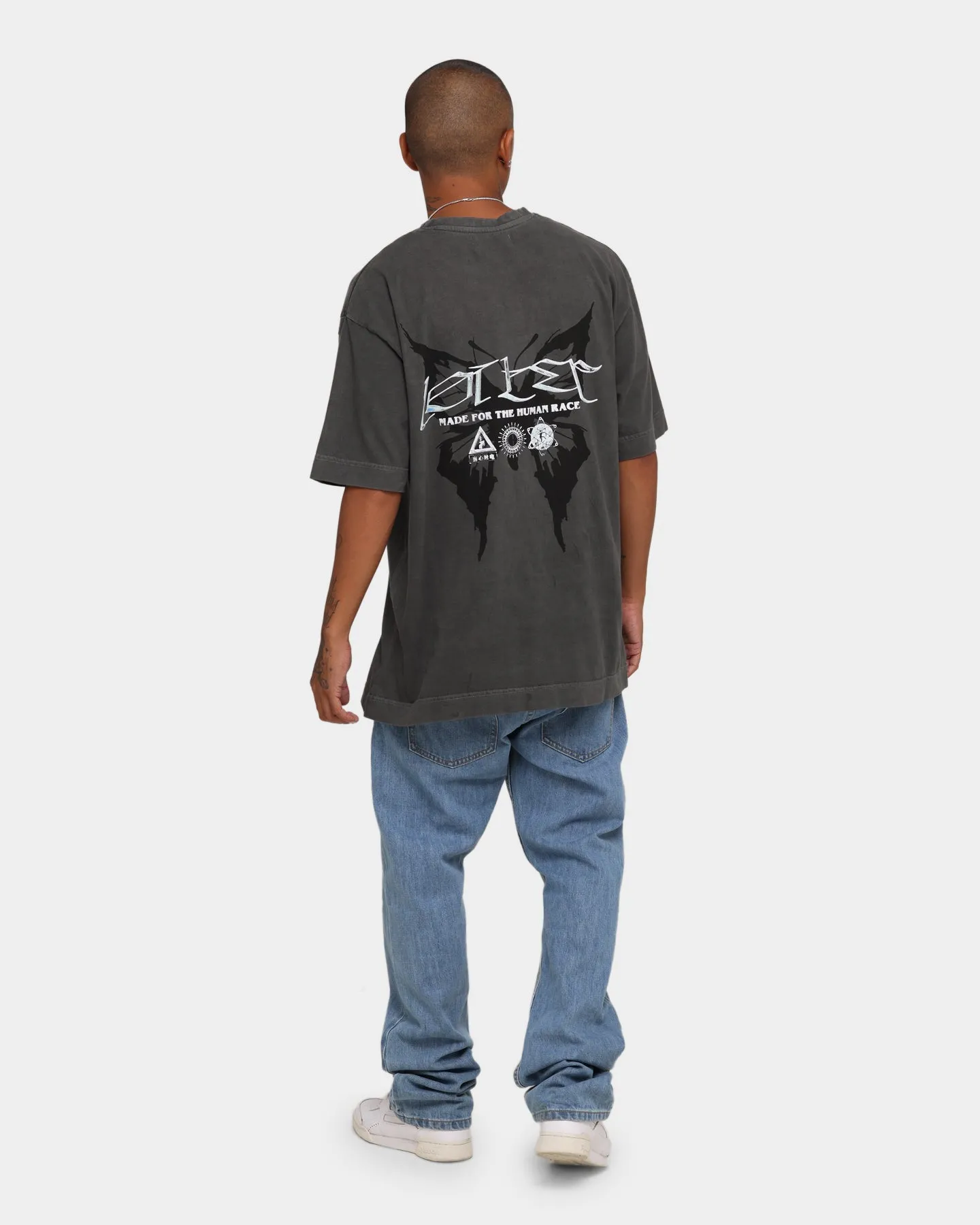 Loiter Metallic Legion T-Shirt Charcoal