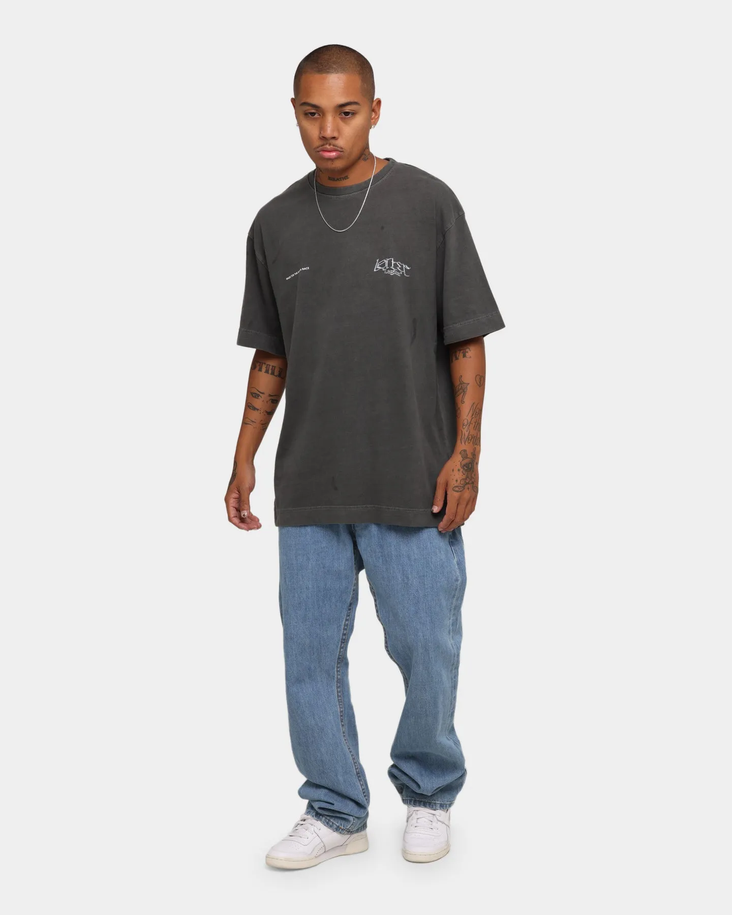 Loiter Metallic Legion T-Shirt Charcoal