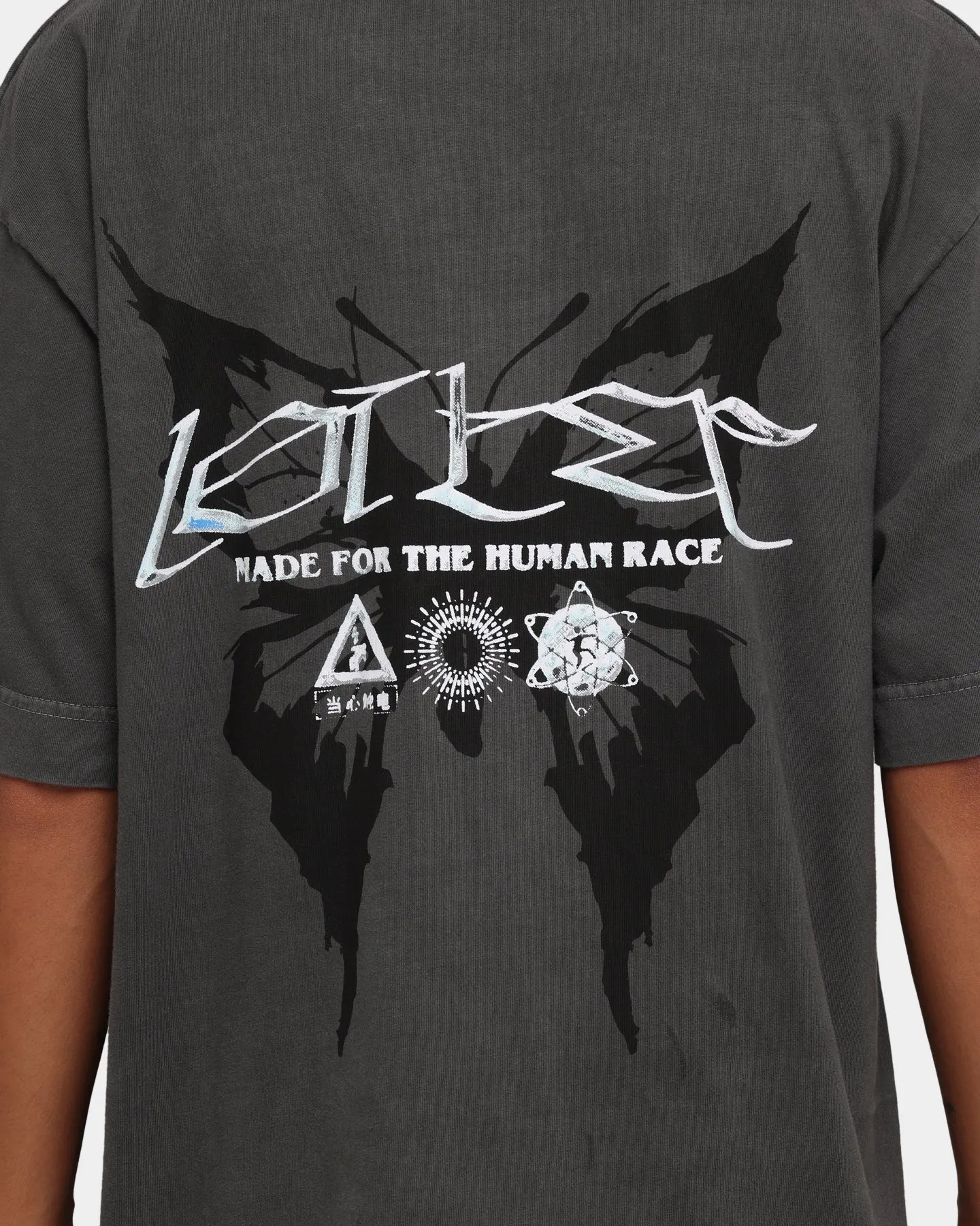 Loiter Metallic Legion T-Shirt Charcoal