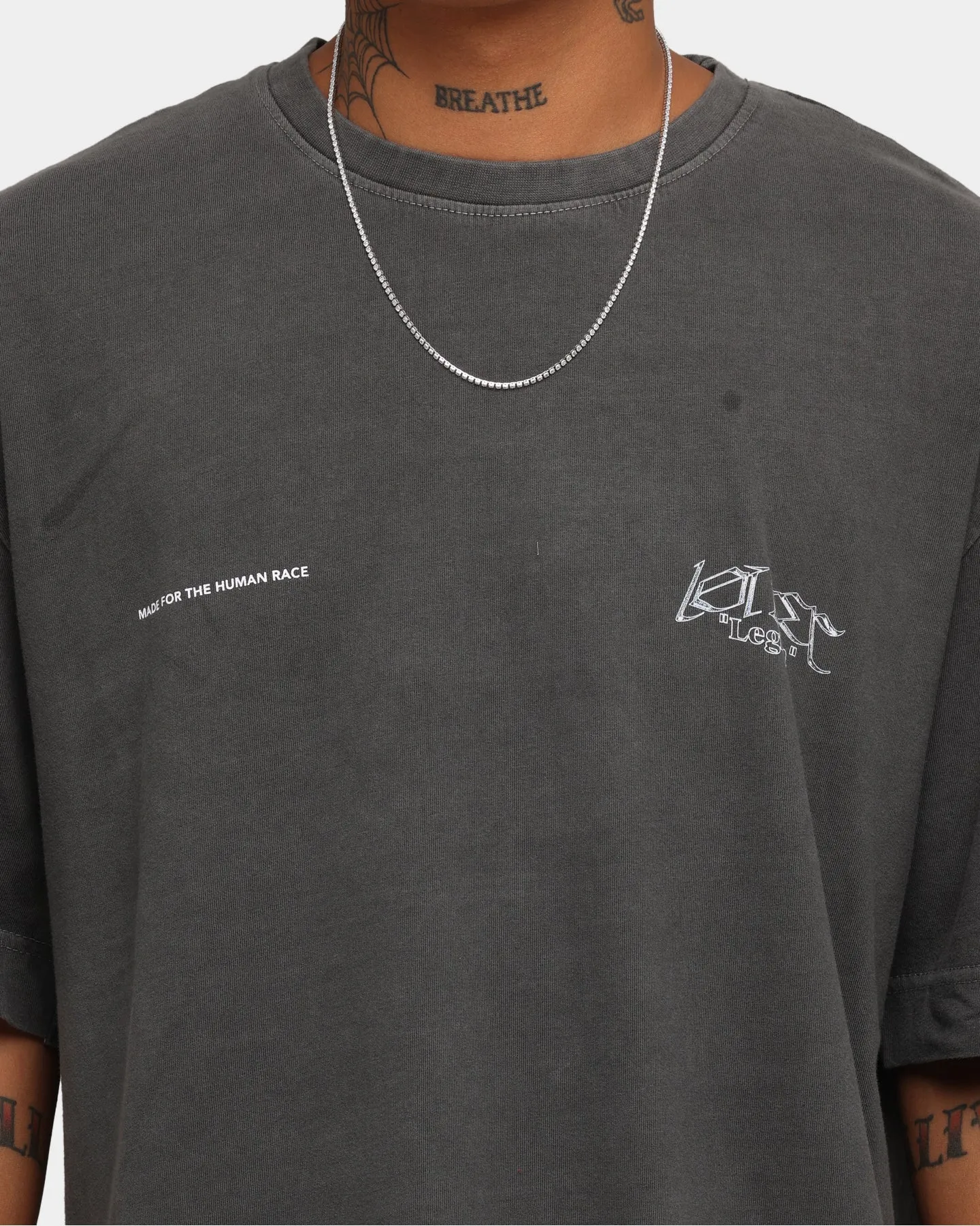 Loiter Metallic Legion T-Shirt Charcoal