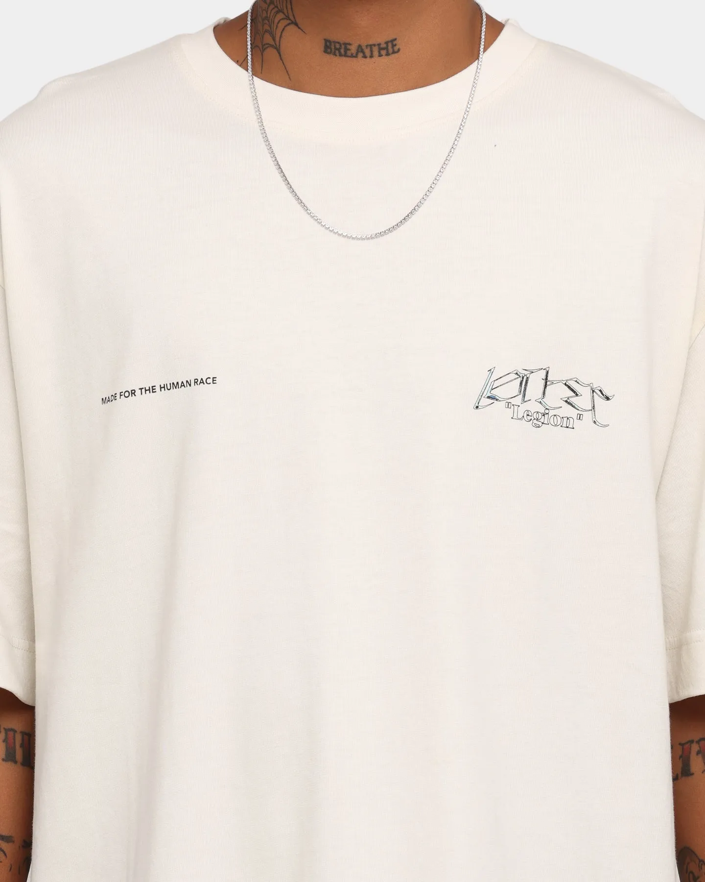 Loiter Metallic Legion T-Shirt Off White