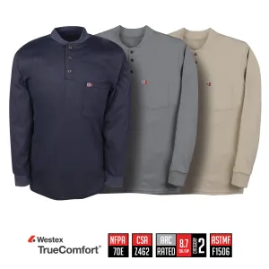 Long Sleeve Henley - DW18KI6