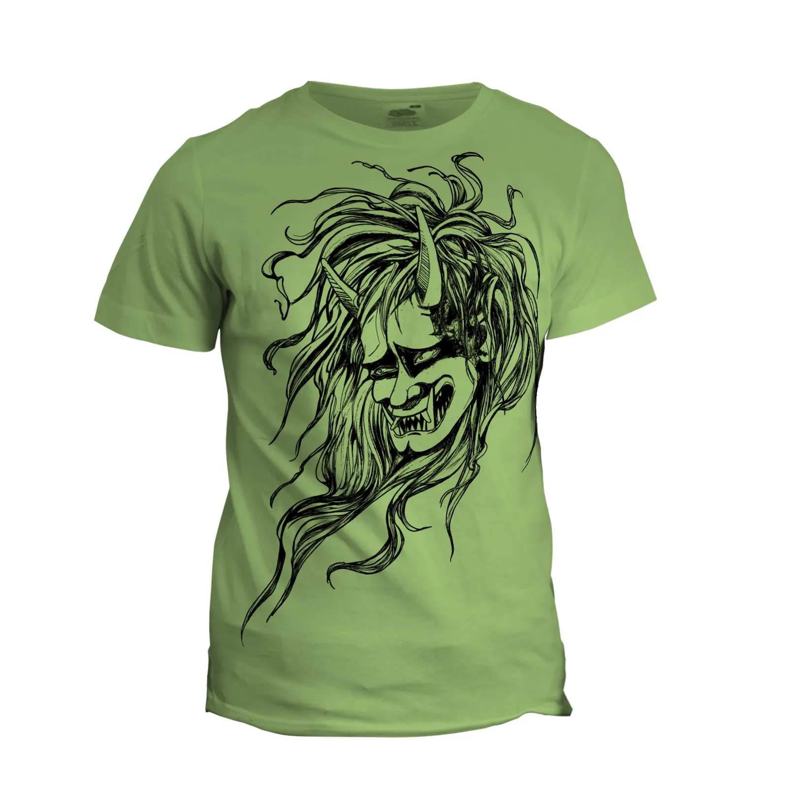 Made-to-Order Japanese Oni Head T-Shirt
