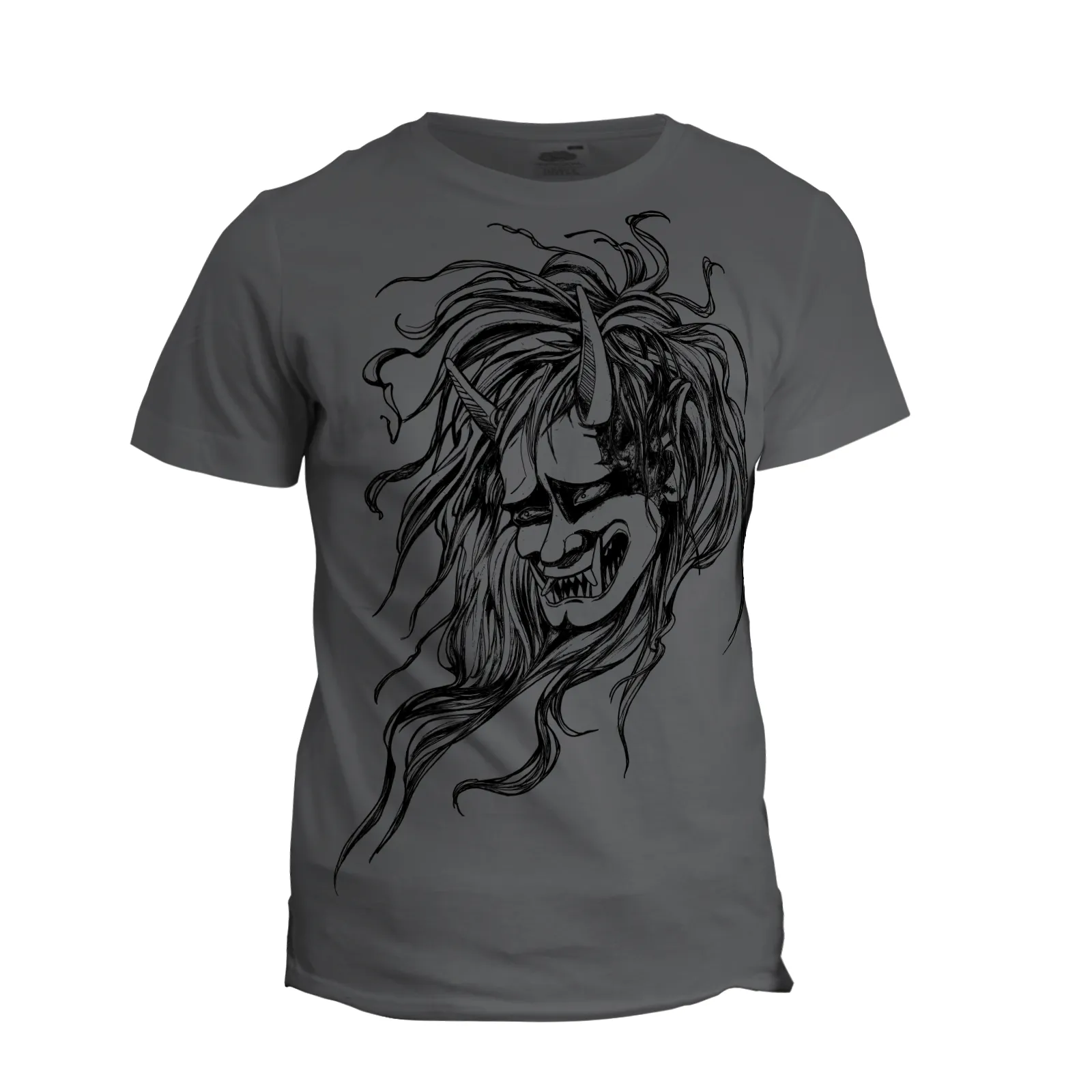 Made-to-Order Japanese Oni Head T-Shirt