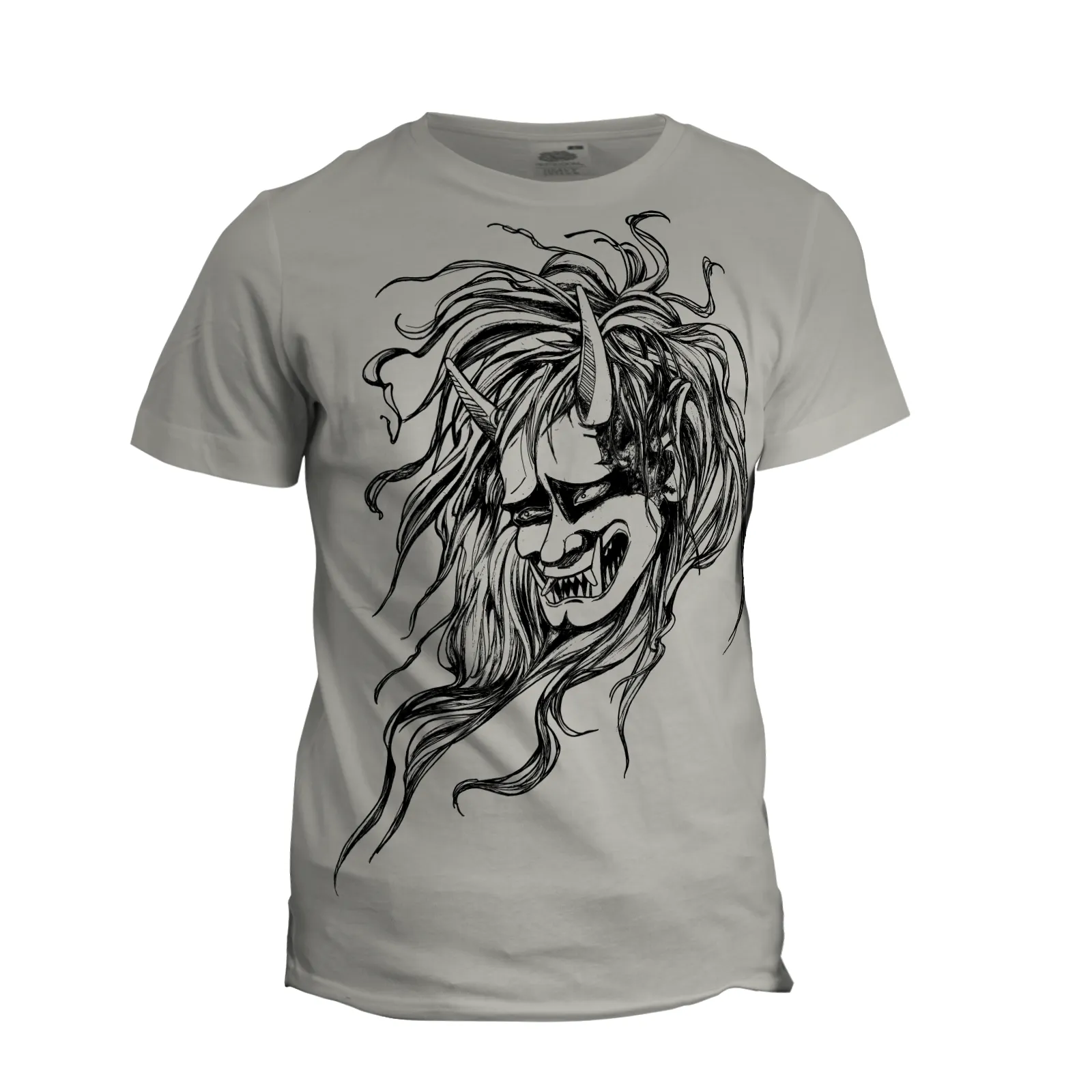 Made-to-Order Japanese Oni Head T-Shirt