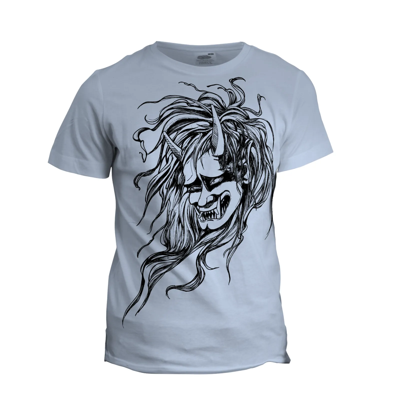 Made-to-Order Japanese Oni Head T-Shirt