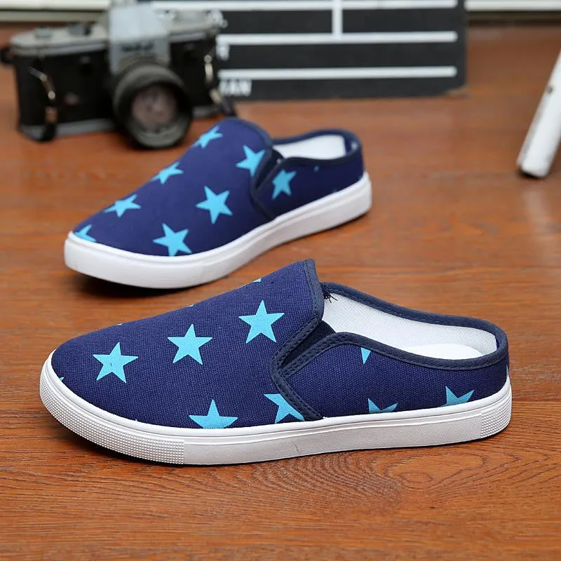 Male Light Breathable Canvas Loafers