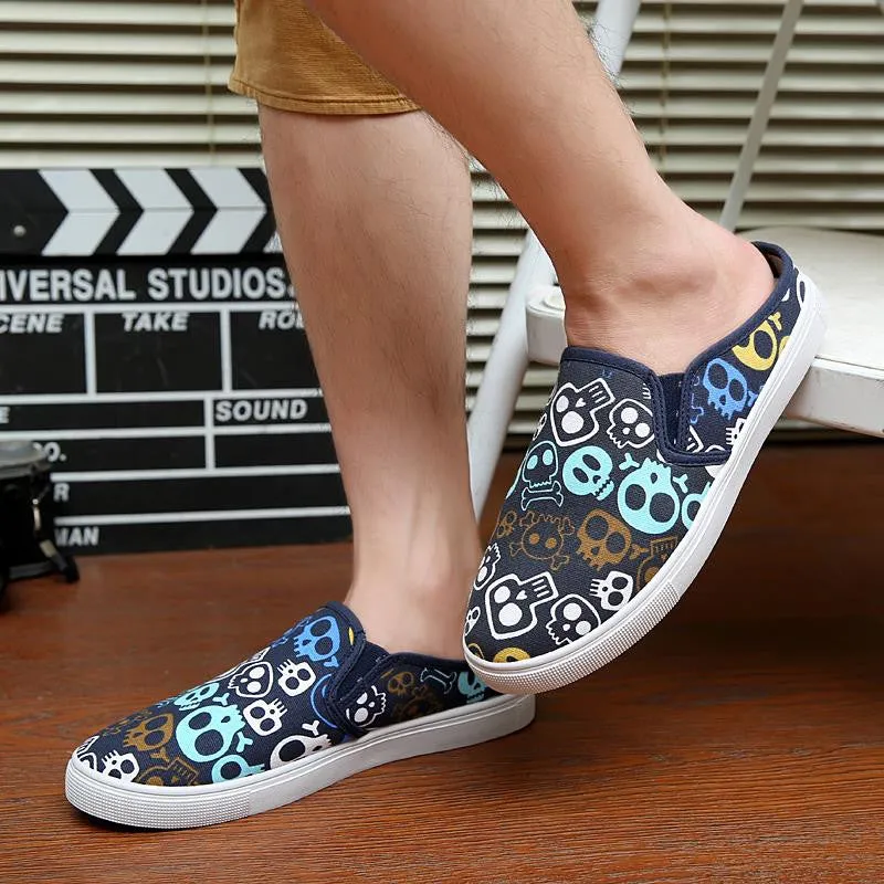 Male Light Breathable Canvas Loafers