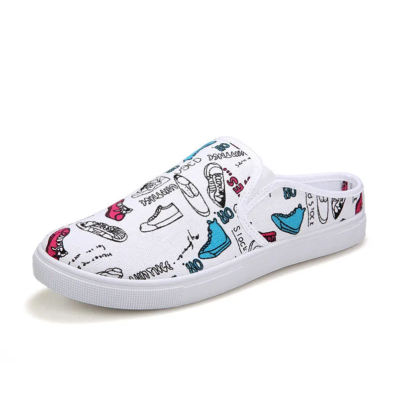 Male Light Breathable Canvas Loafers