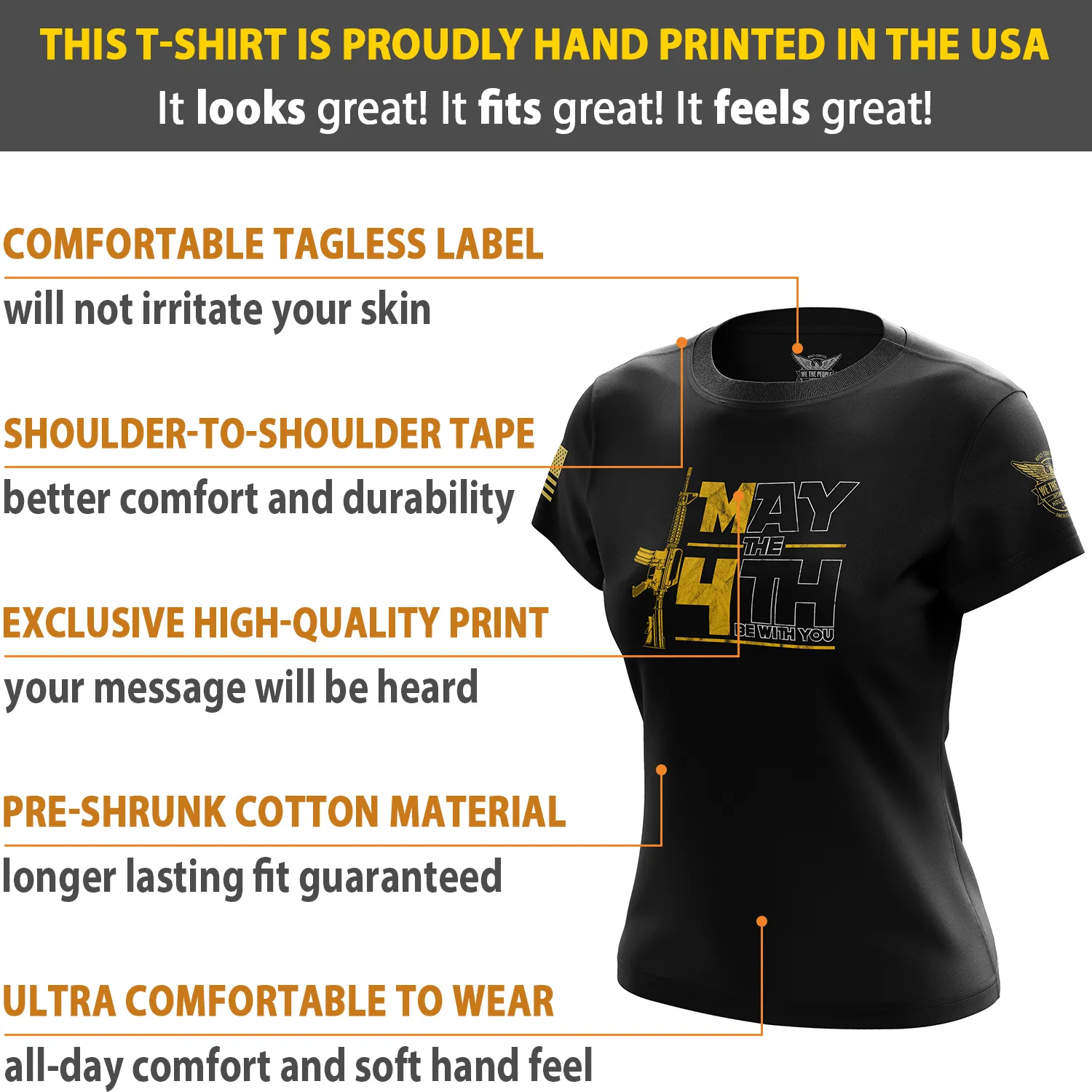 May the 4th Women's Short Sleeve Shirt