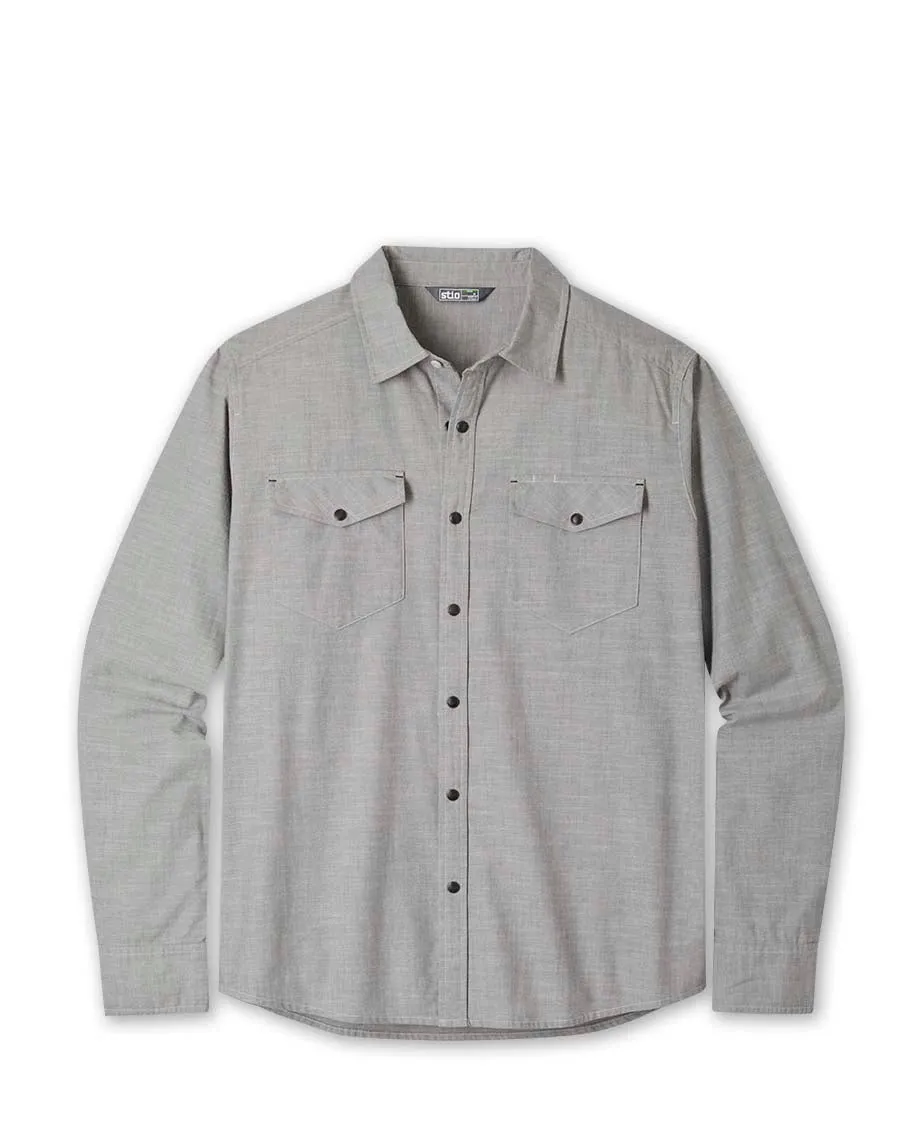 Men's Ashton Chambray Shirt - MD