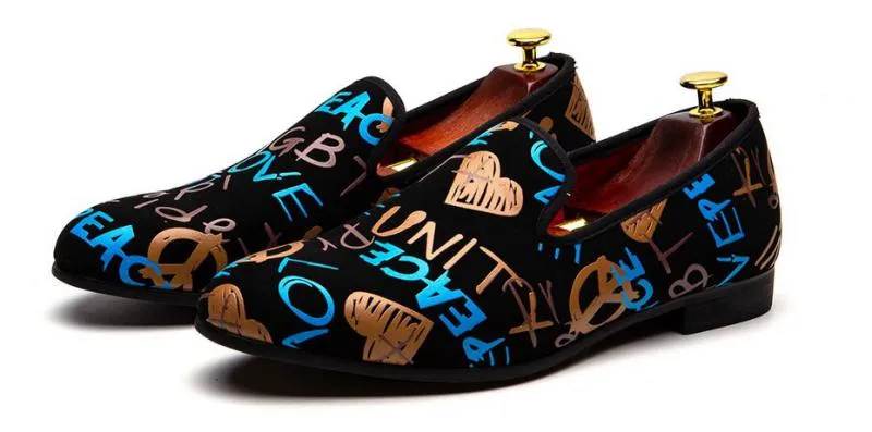 Men's Casual Shoes With Print