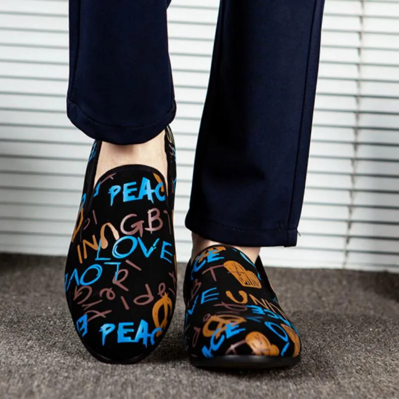 Men's Casual Shoes With Print