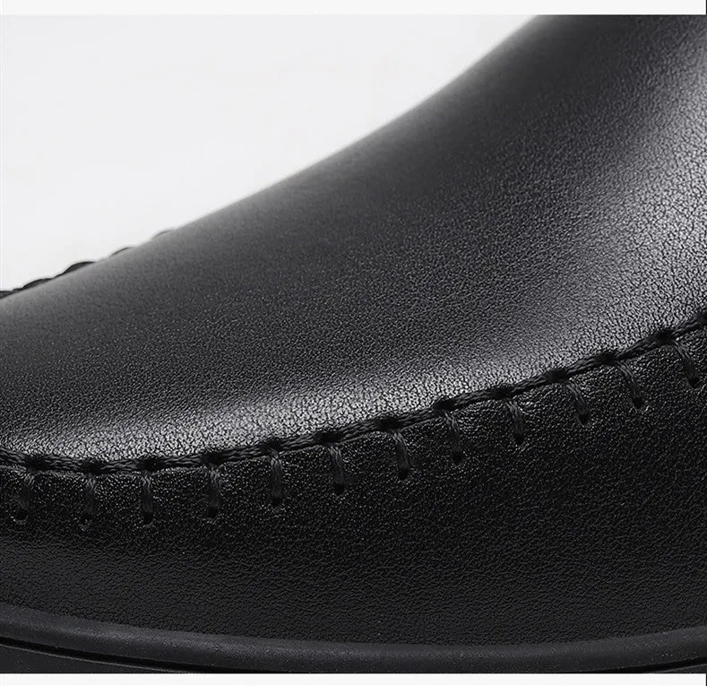 Men's Genuine Leather Casual Business Loafers