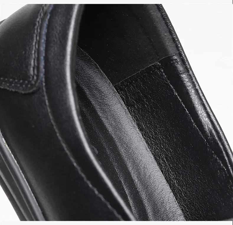 Men's Genuine Leather Casual Business Loafers