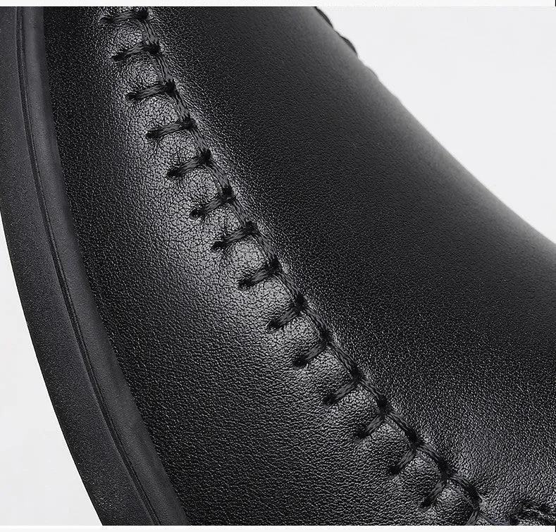 Men's Genuine Leather Casual Business Loafers