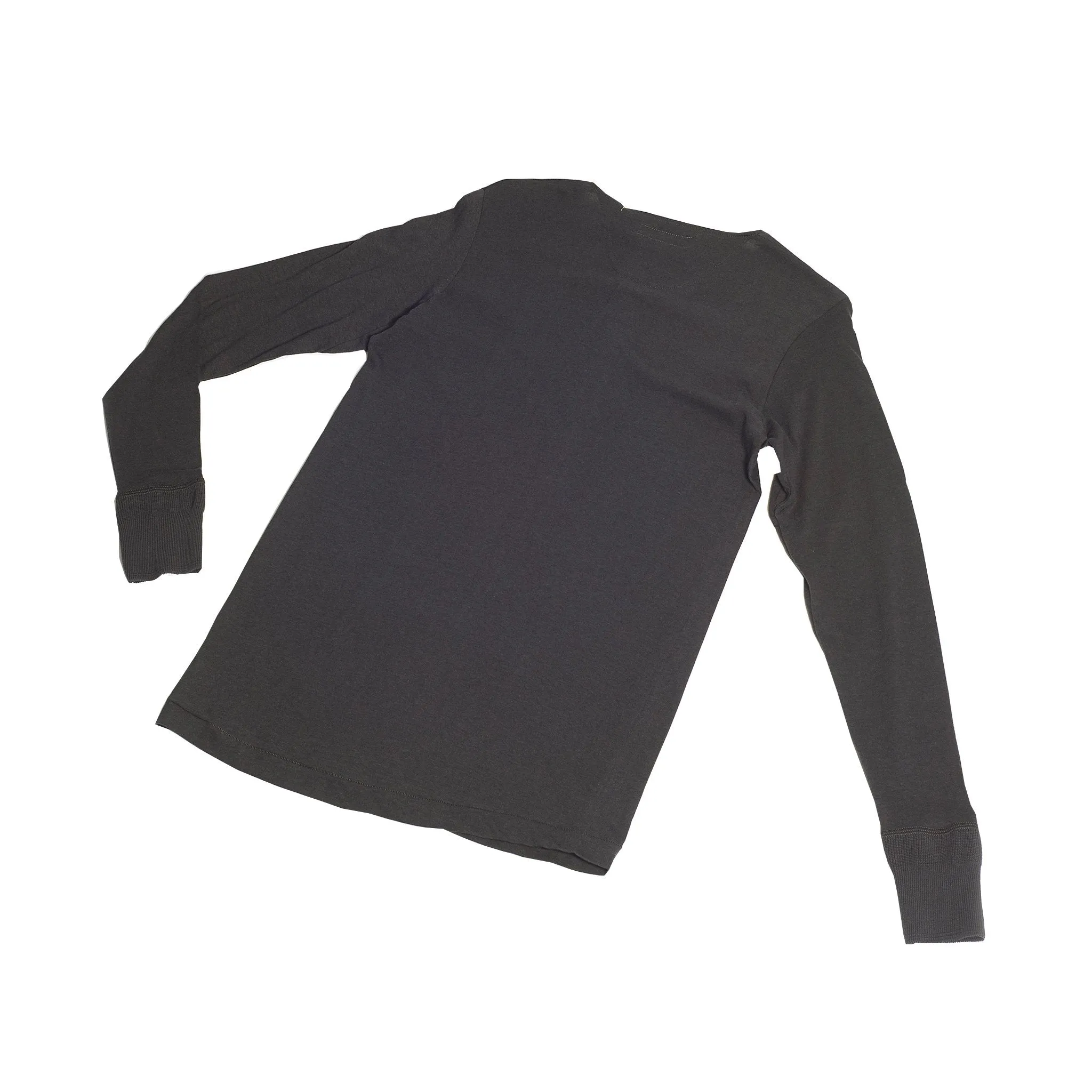 Merz b. Schwanen 102 Loopwheeled Henley Charcoal