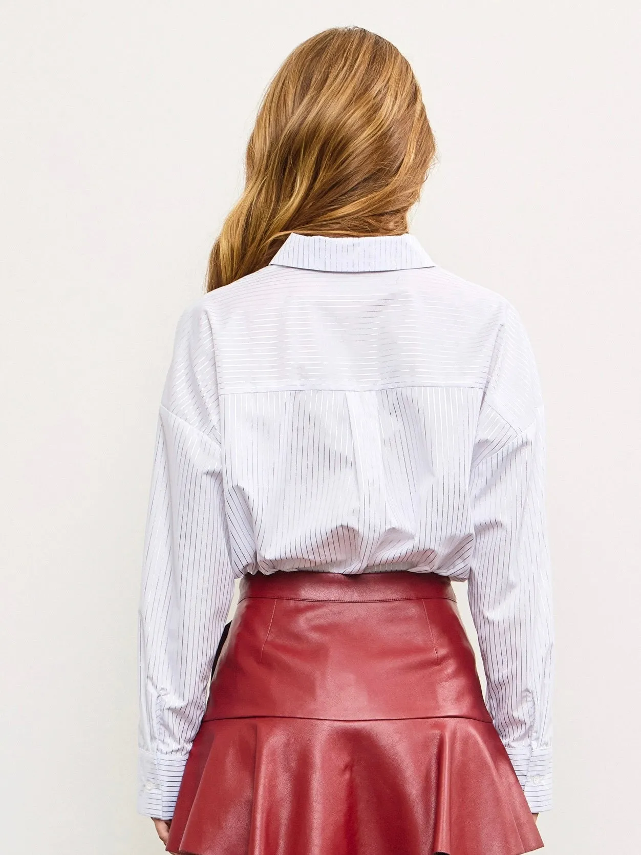 Metallic Striped Shirt