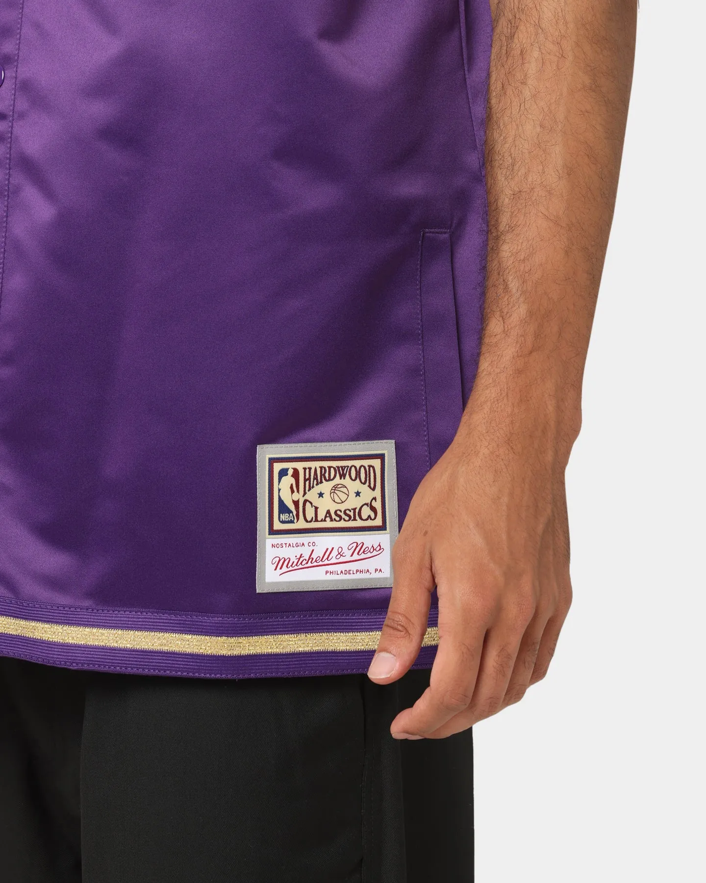 Mitchell & Ness Los Angeles Lakers CNY 4.0 Shooting Shirt Dark Purple