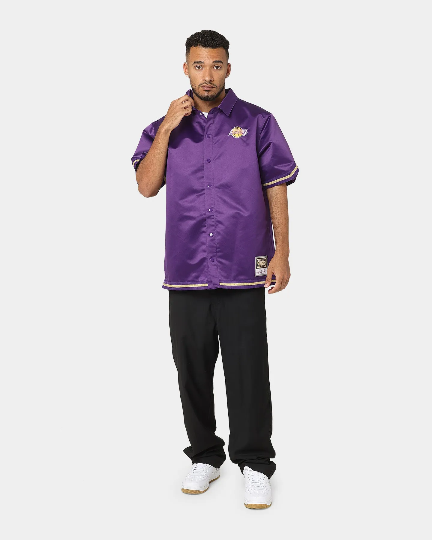 Mitchell & Ness Los Angeles Lakers CNY 4.0 Shooting Shirt Dark Purple