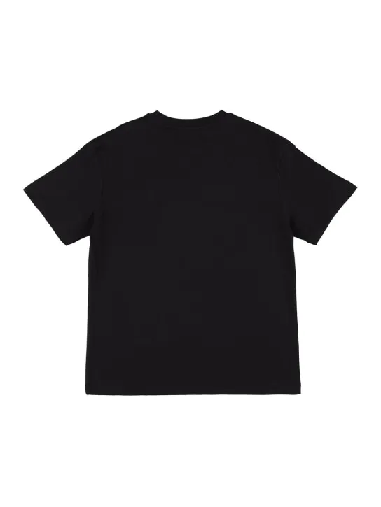 MSGM   Printed logo cotton jersey t-shirt 