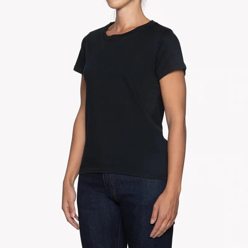 Naked & Famous Circular Knit Ballet T-Shirt (Black)