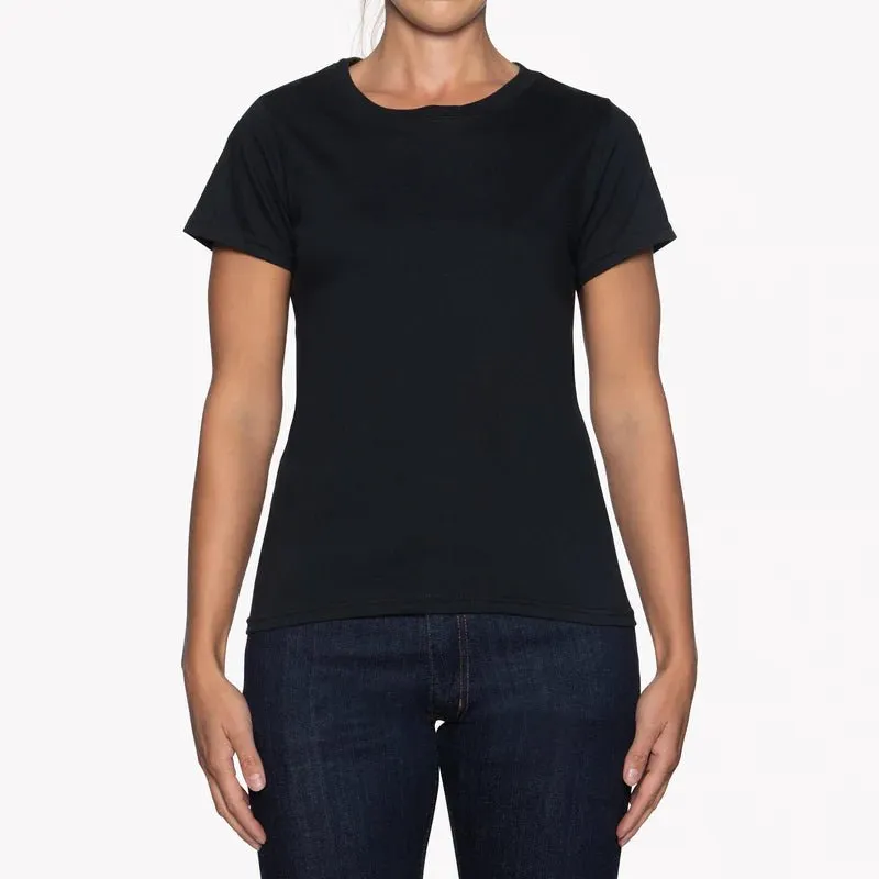 Naked & Famous Circular Knit Ballet T-Shirt (Black)