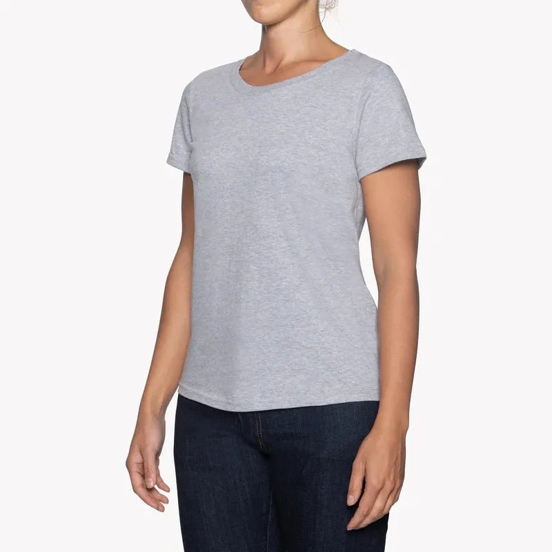 Naked & Famous Circular Knit Ballet T-Shirt (Heather Grey)