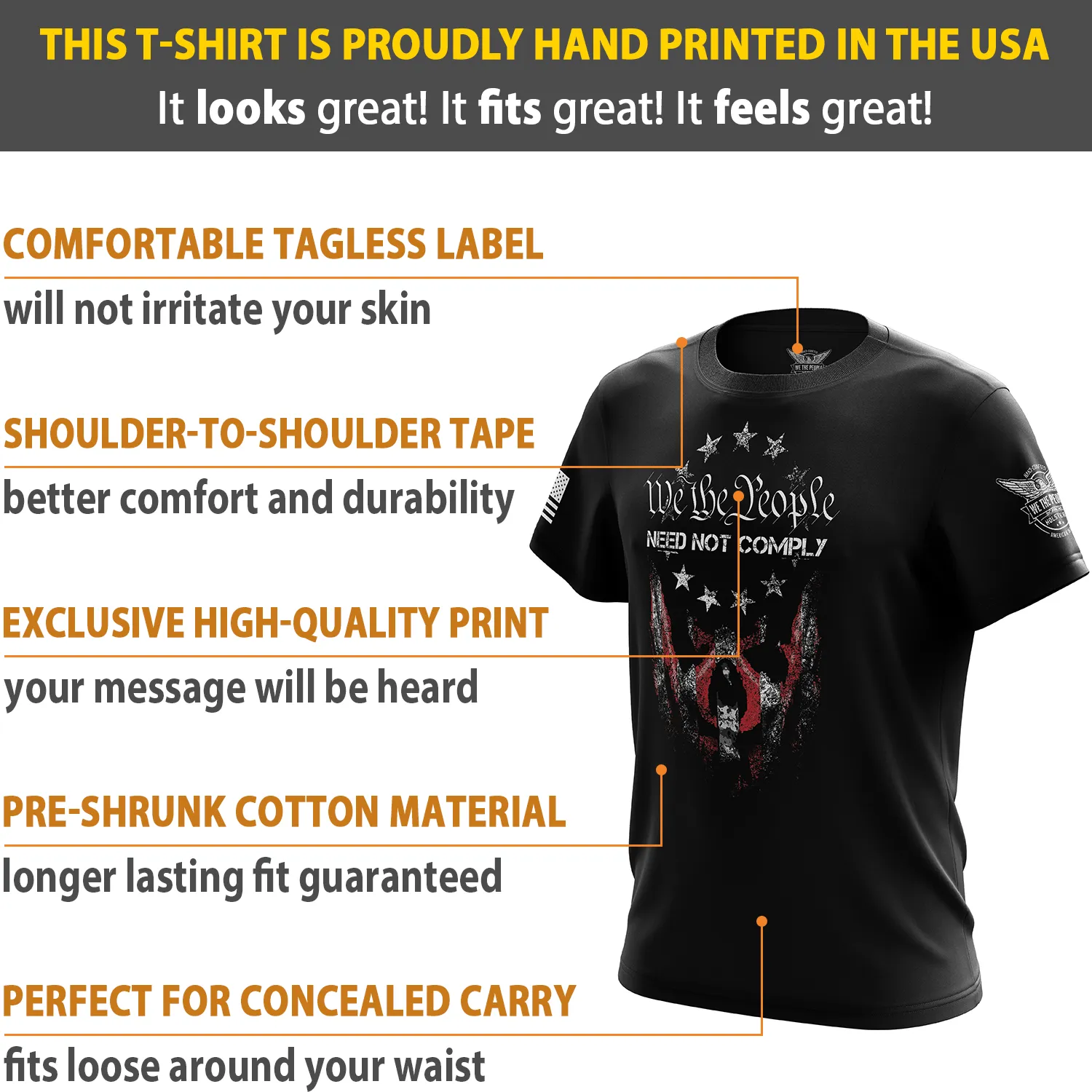 Need Not Comply Short Sleeve Shirt