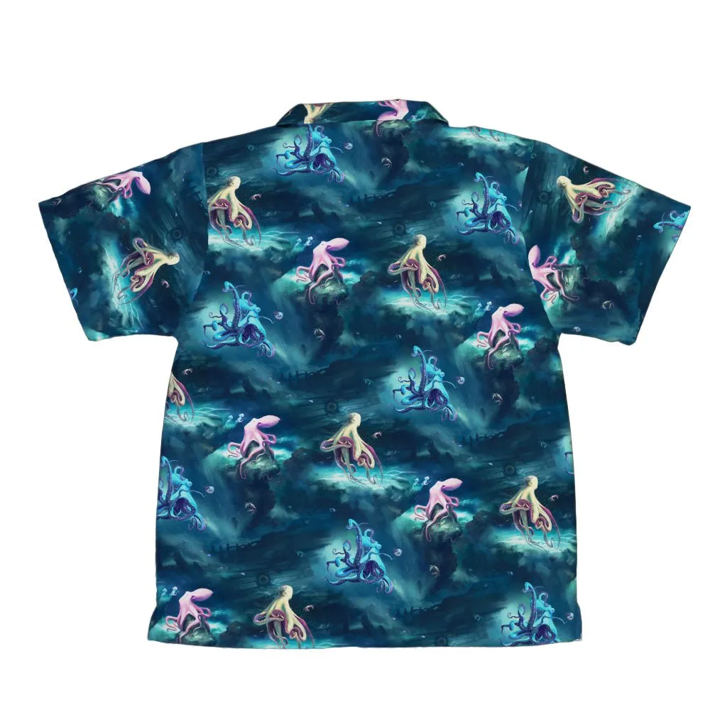 Octopus Lair Youth Hawaiian Shirt