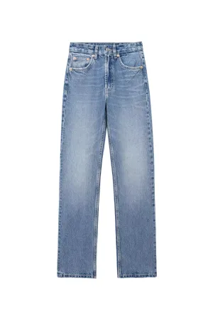 'Ophelia' High-waist Straight Denim Jeans (2 Colors)
