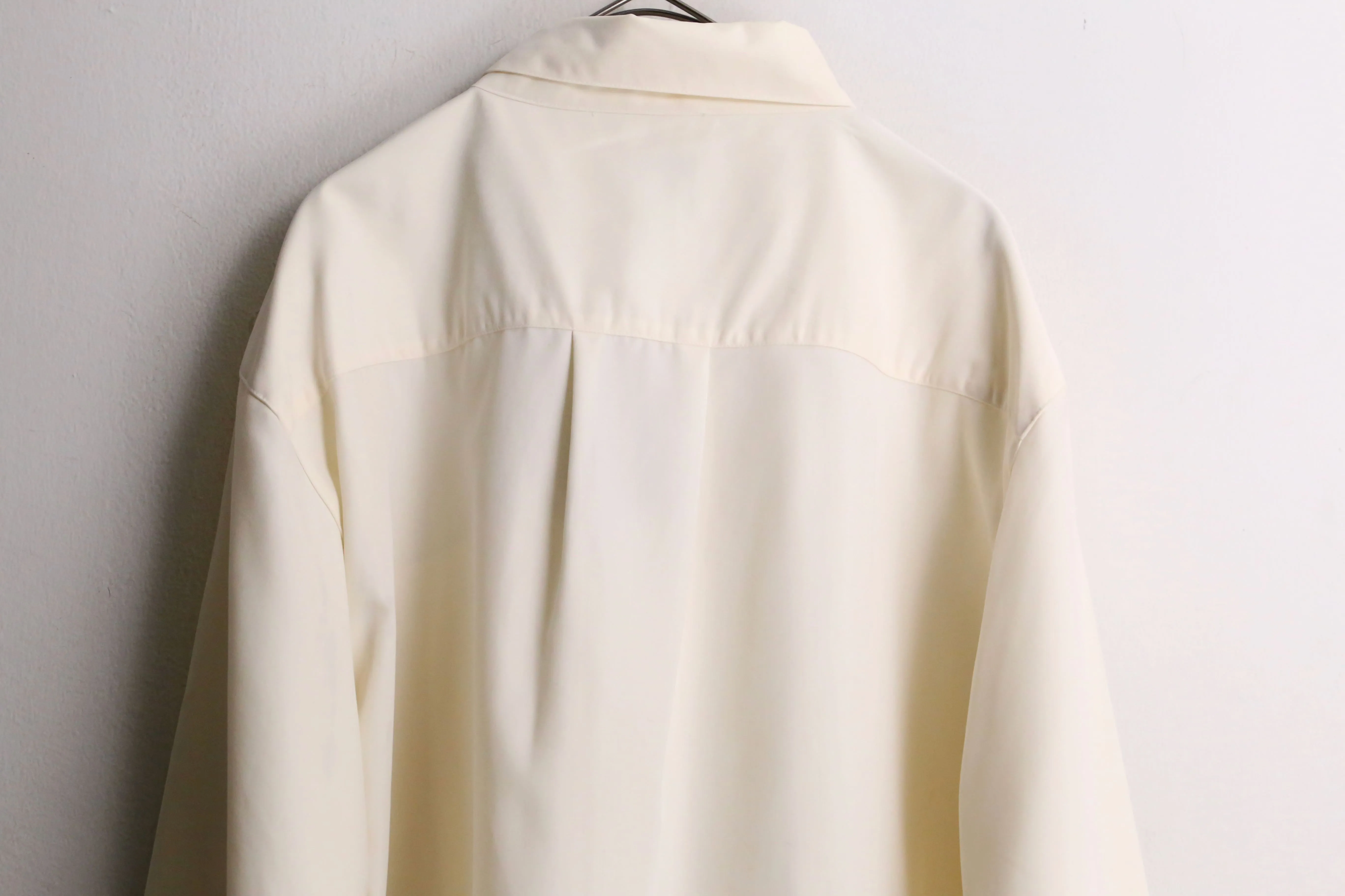 overlap collar design rayon shirt