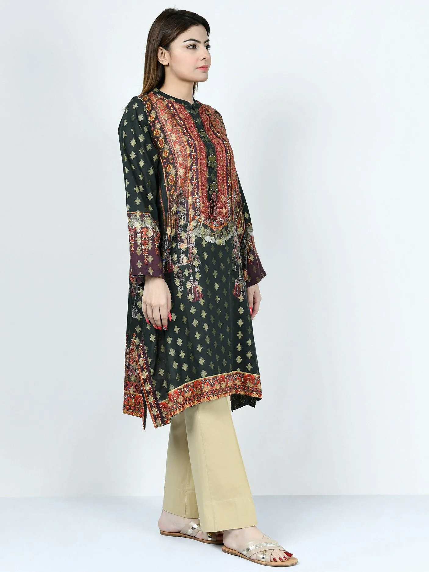 Printed Jacquard Shirt
