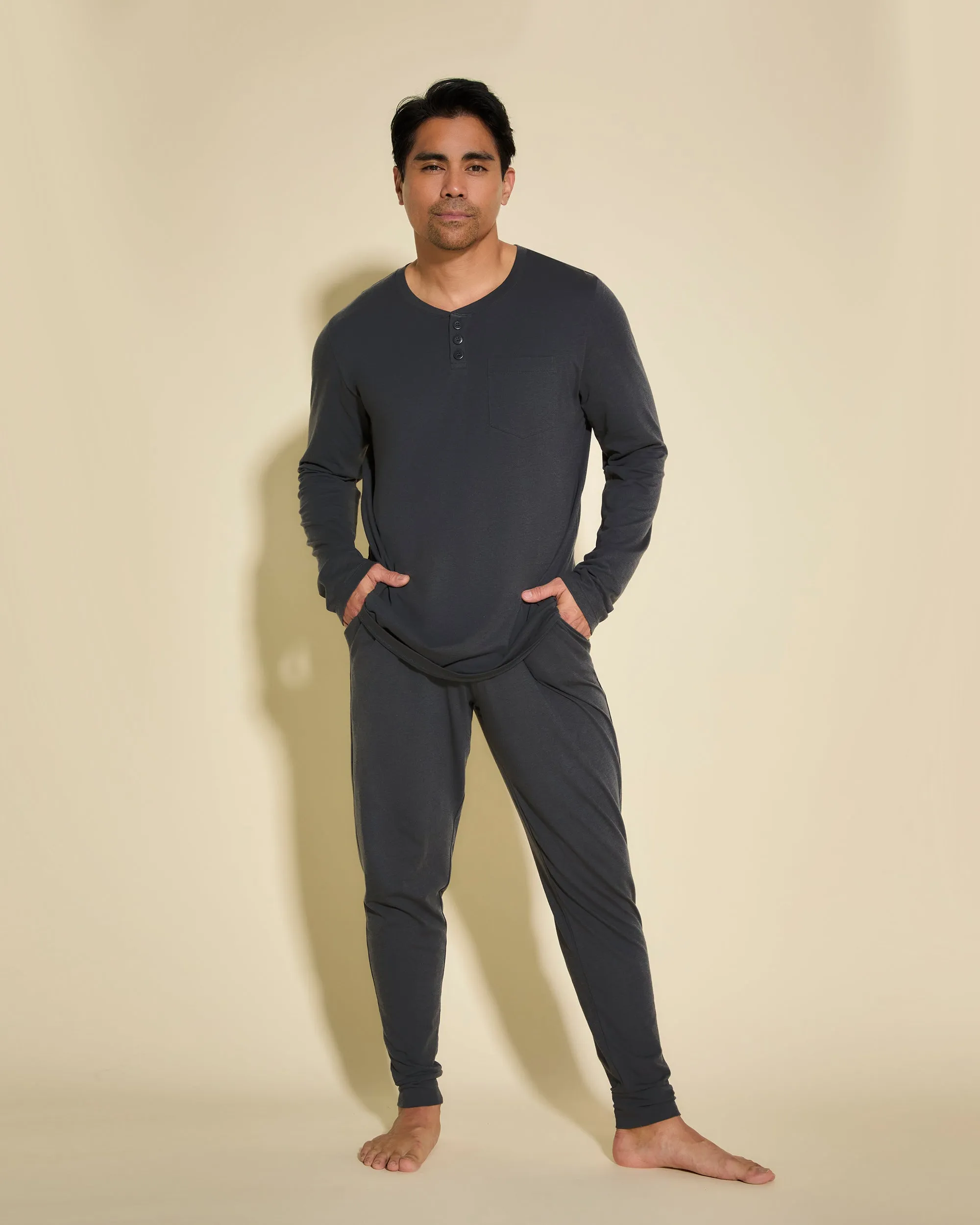 Pyjama Henley & Jogger Pour Homme