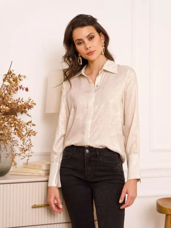 Samantha Metallic Shirt