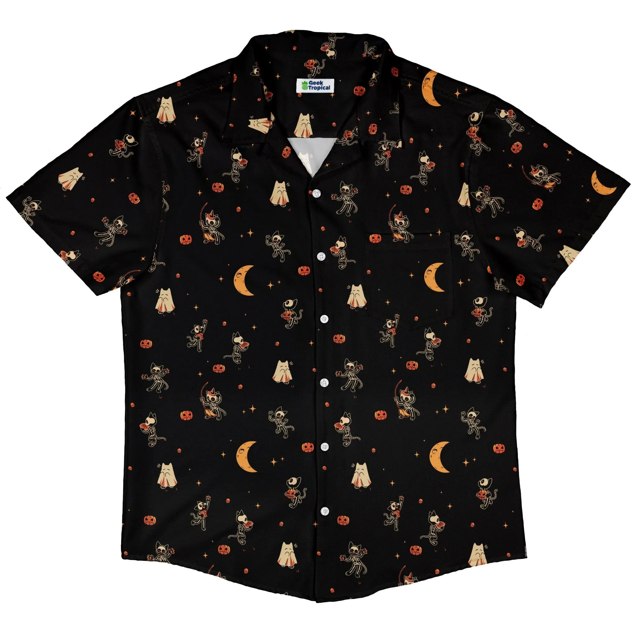 Scaredy Cats Button Up Shirt
