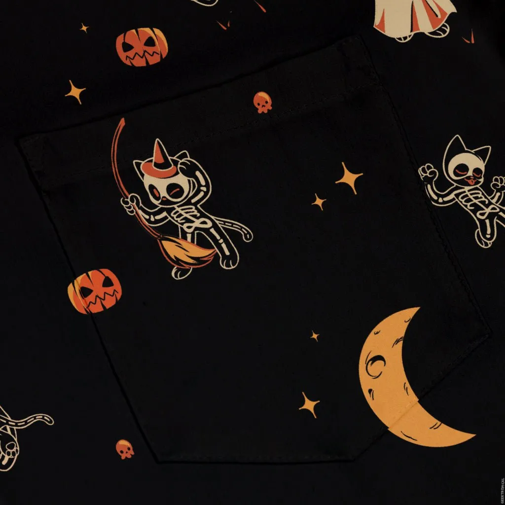 Scaredy Cats Button Up Shirt