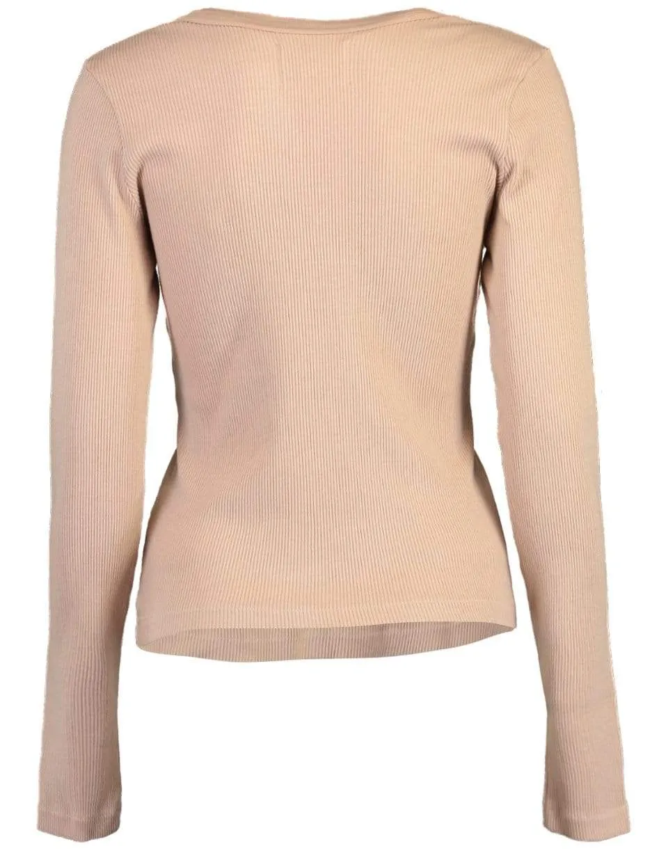 Scarlett Rib Henley