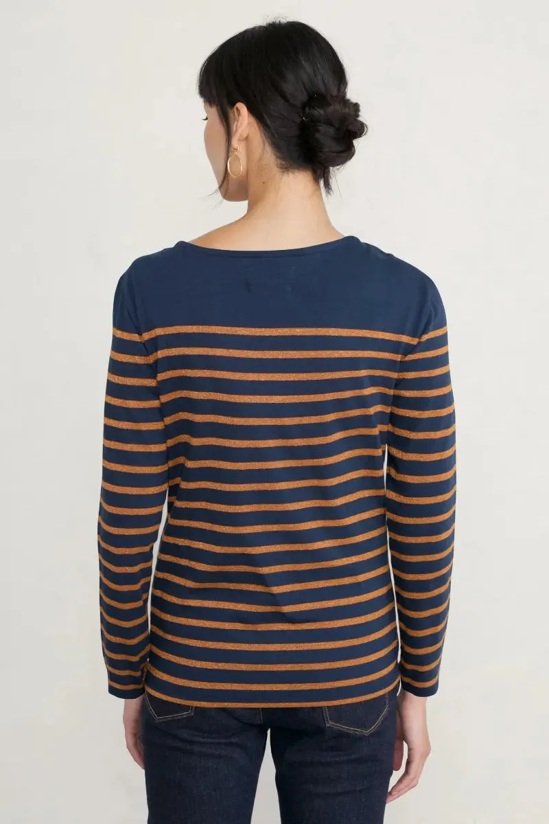 Seasalt Cornwall sailor shirt falmouth breton chanterelle