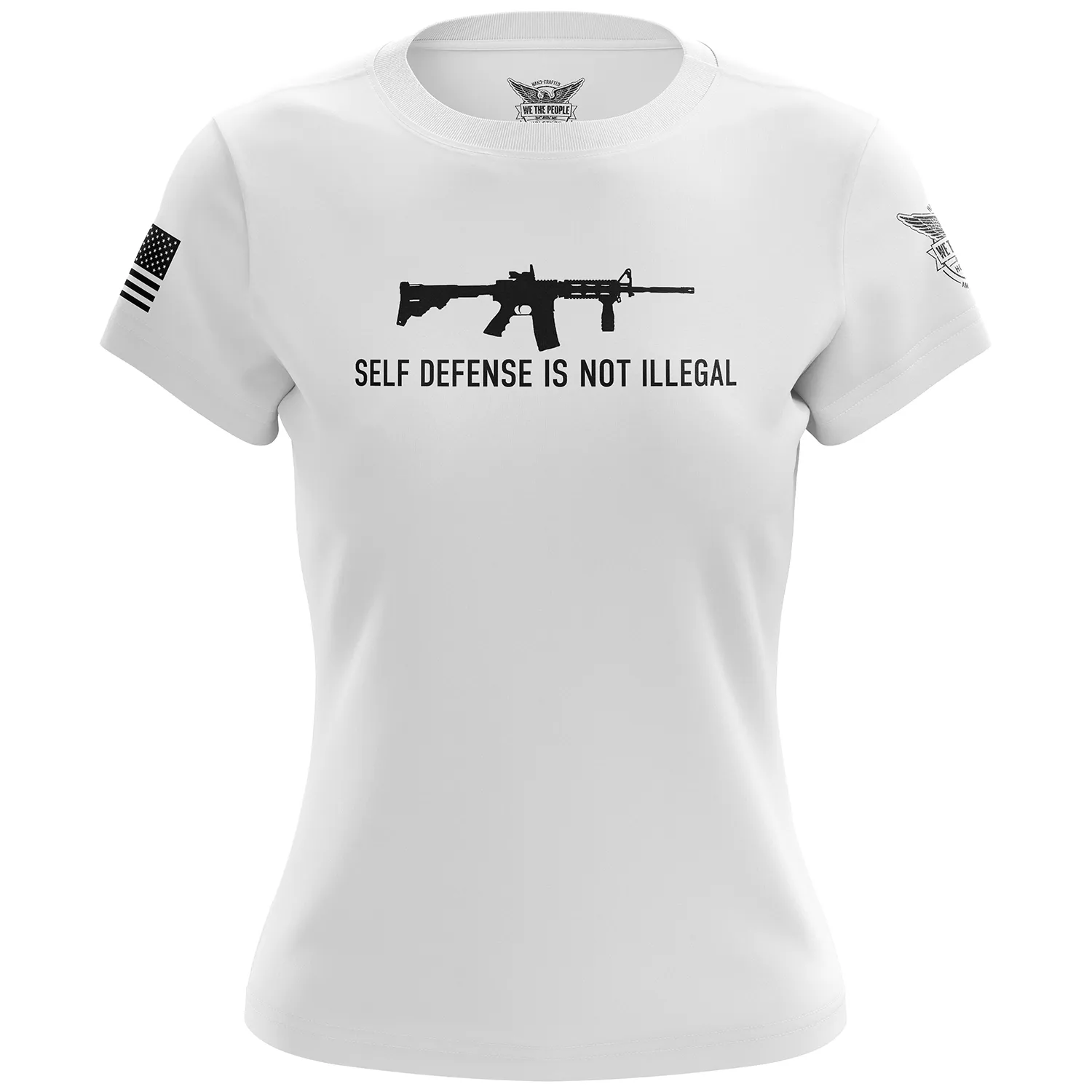 Self-Defense Women's Short Sleeve Shirt