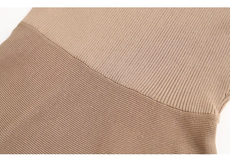 Short Sleeve Knit Dress