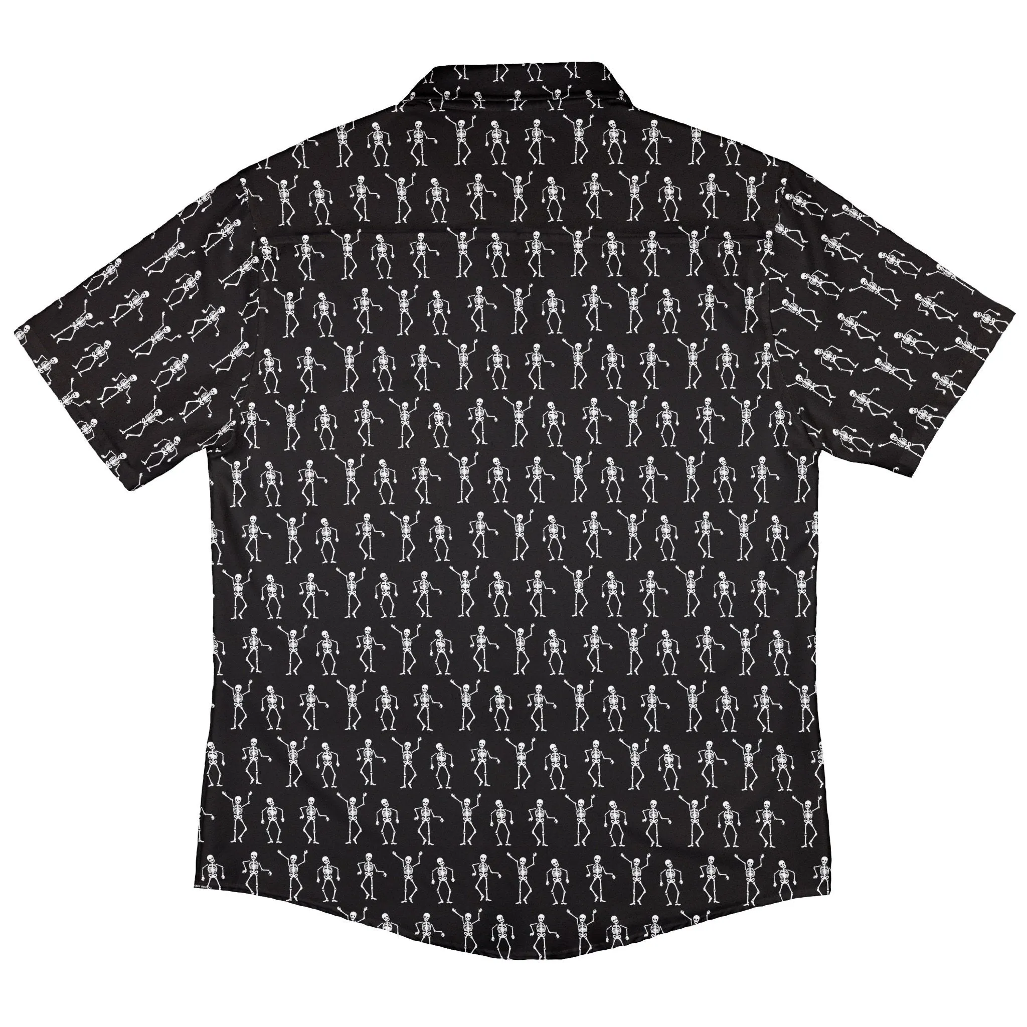 Skeleton Hanging Button Up Shirt