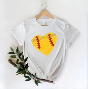 Softball Heart - DFT Transfer