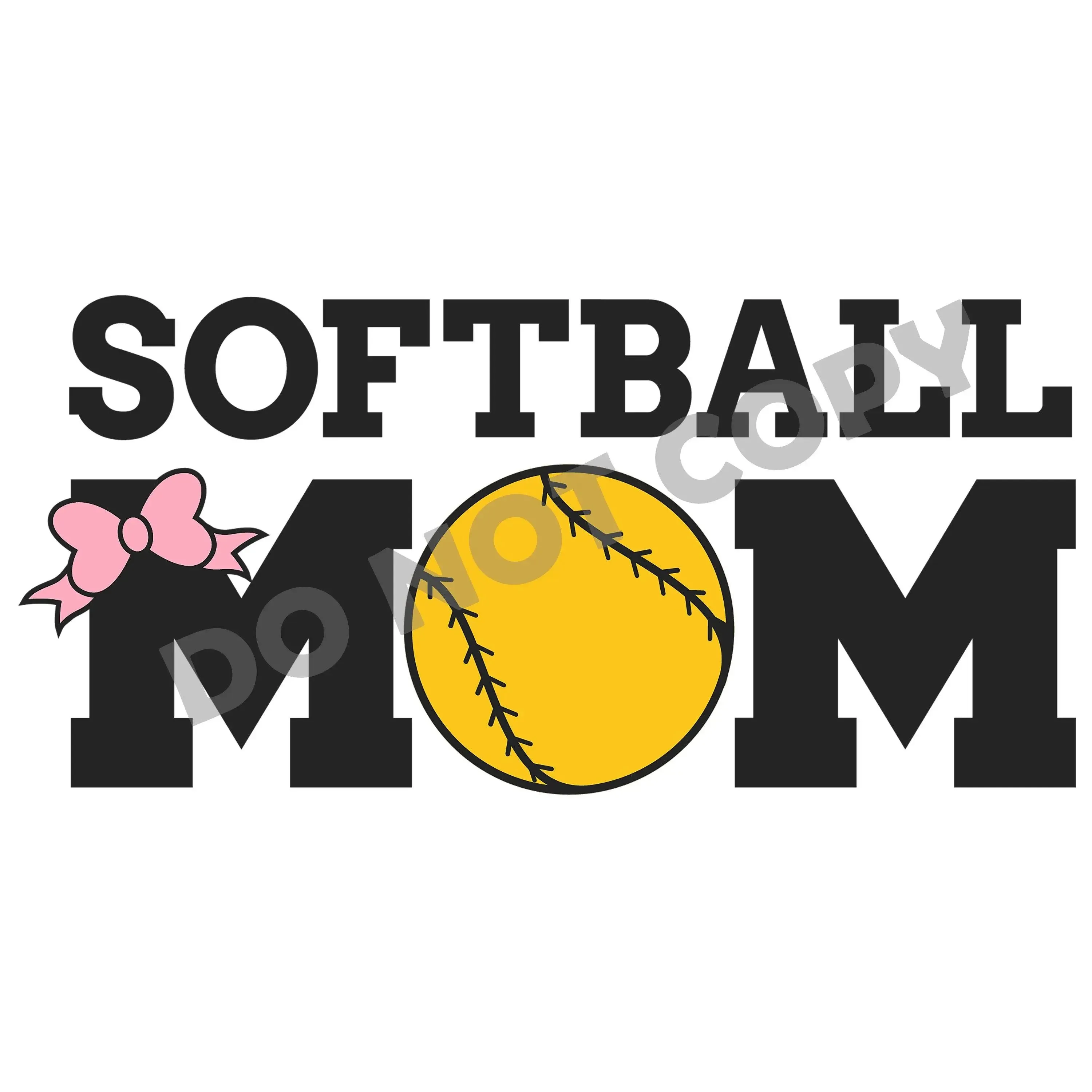 Softball Mom - DTF Transfer
