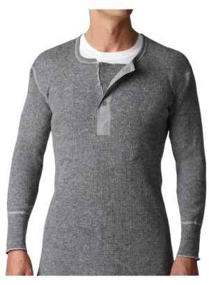 Stanfield's Heavy Weight Wool Henley
