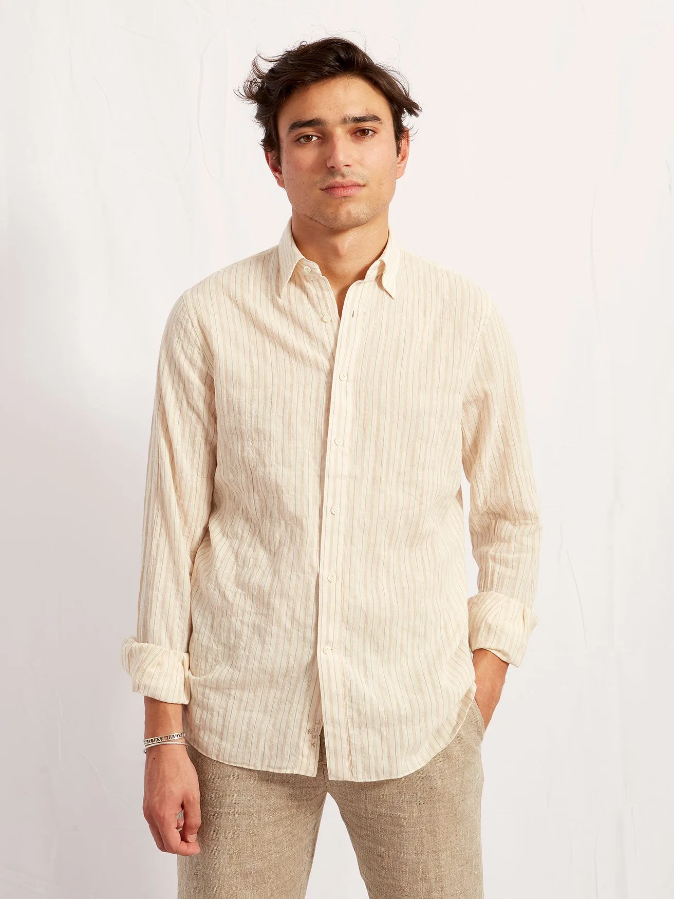 STUDIO cotton stripe RUGGINE 2114