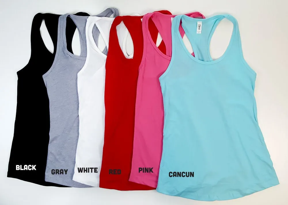 Sunshine and Tanlines Cute Summer Racerback Tank Top