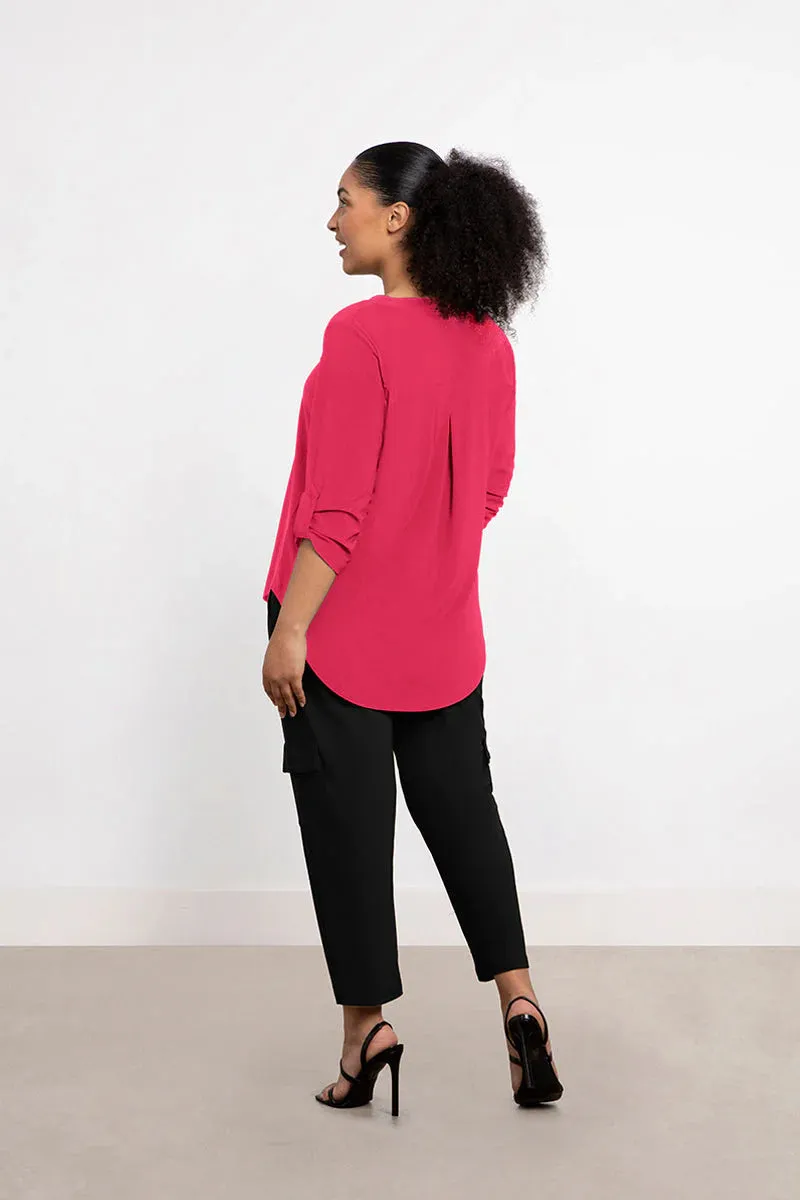 SYMPLI - QUEST HENLEY 3/4 SLEEVE